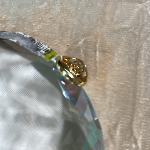 Crystal blue golden Evil eye ring by BAUBLEBAR - Picture 5 of 11